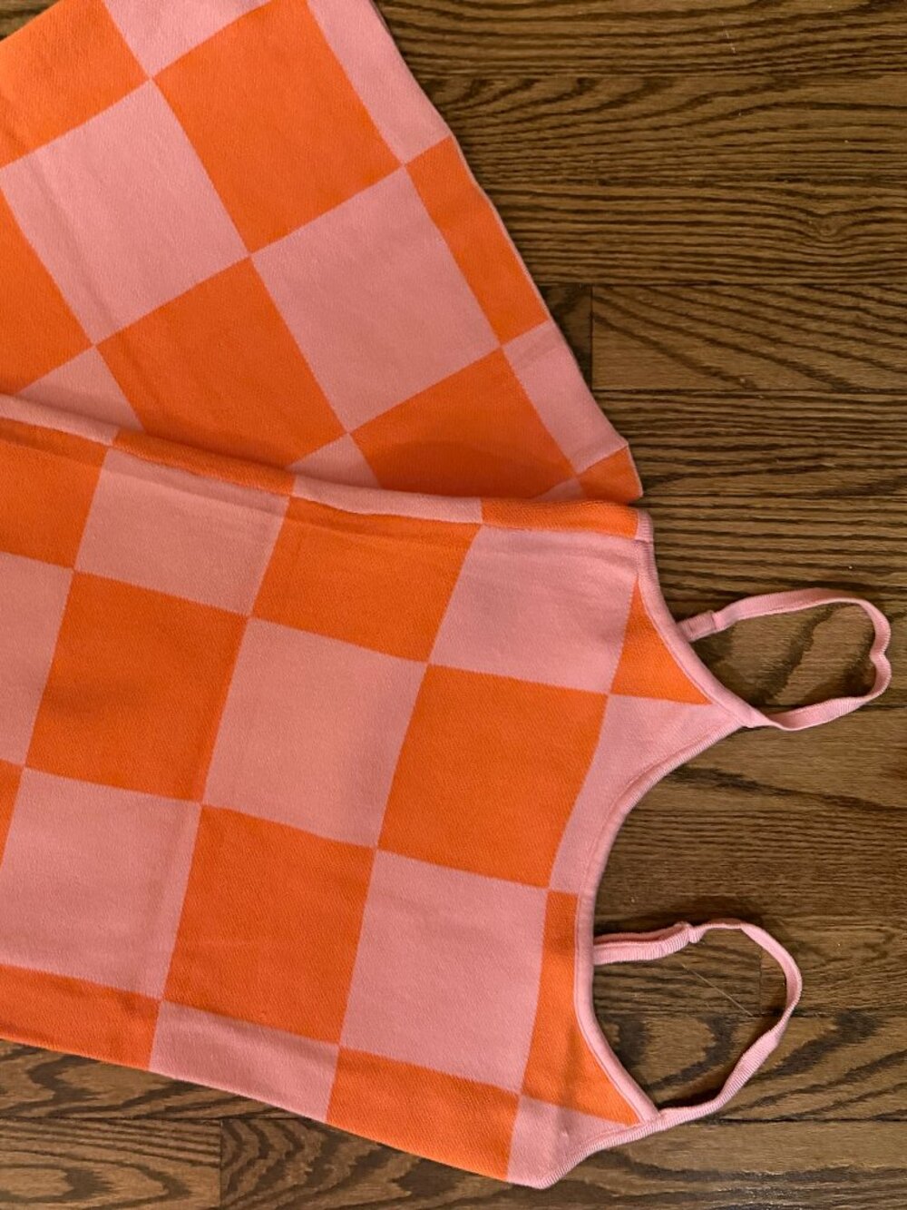 Pink & Orange Dress - "Throwing Tiny Fits" Body Con